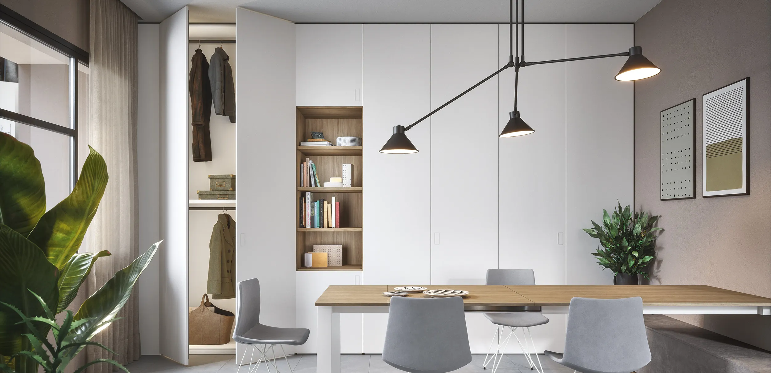 Anta battente e pieghevole - Cinquanta3