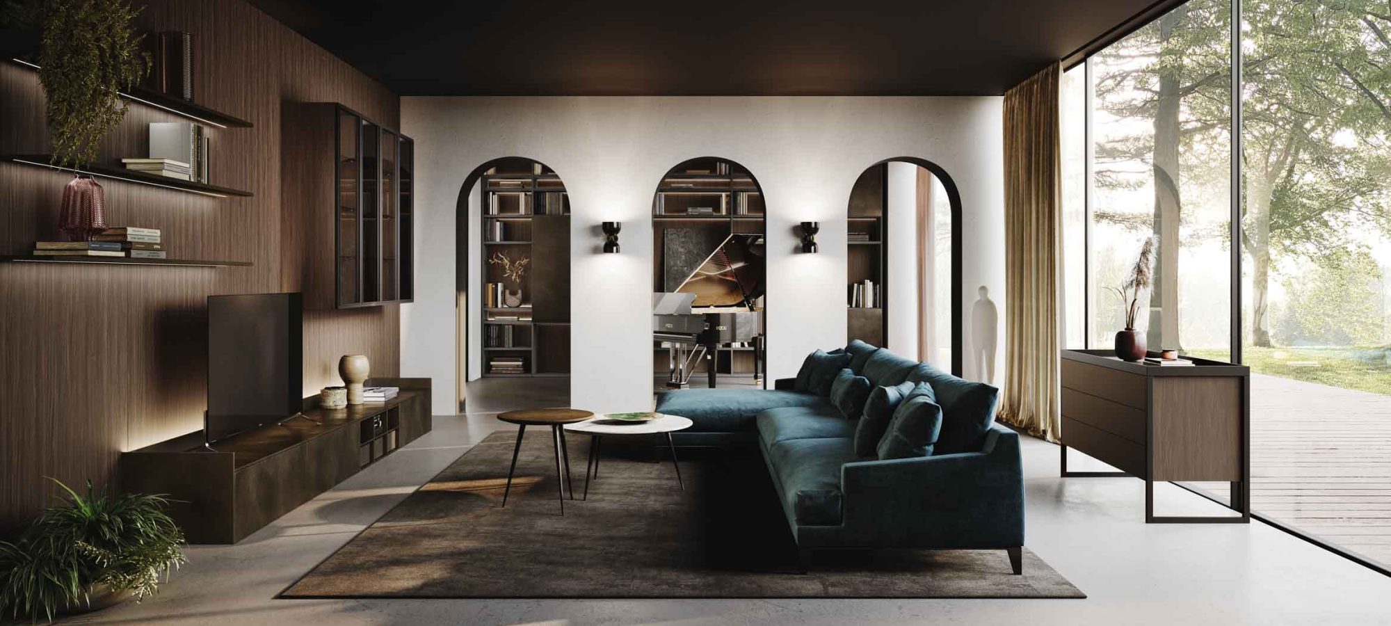 LIVING HOUSE OF PIANO - Guzzini e Fontana